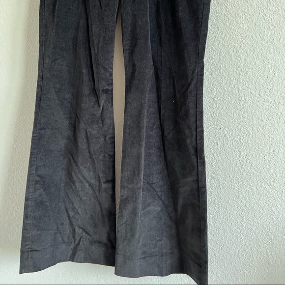 NWT The Limited Drew Fit Black Corduroy Flare Leg Pants - Size 8 - Picture 6 of 11